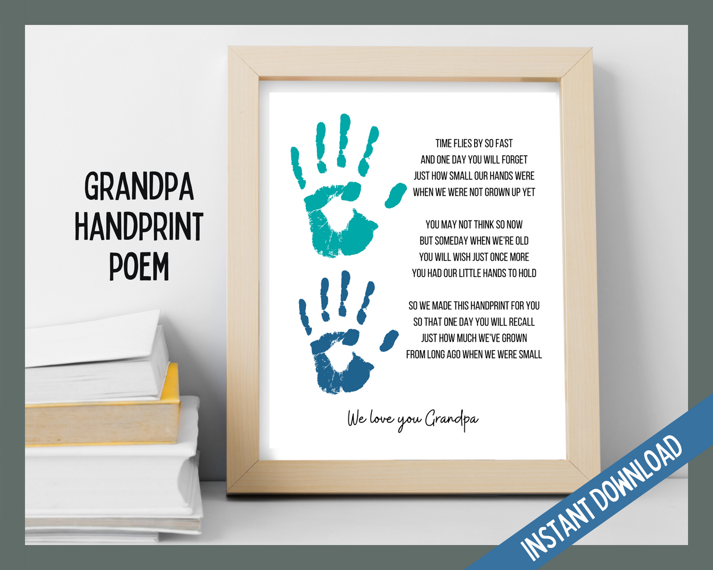 Grandpa Handprint Poem