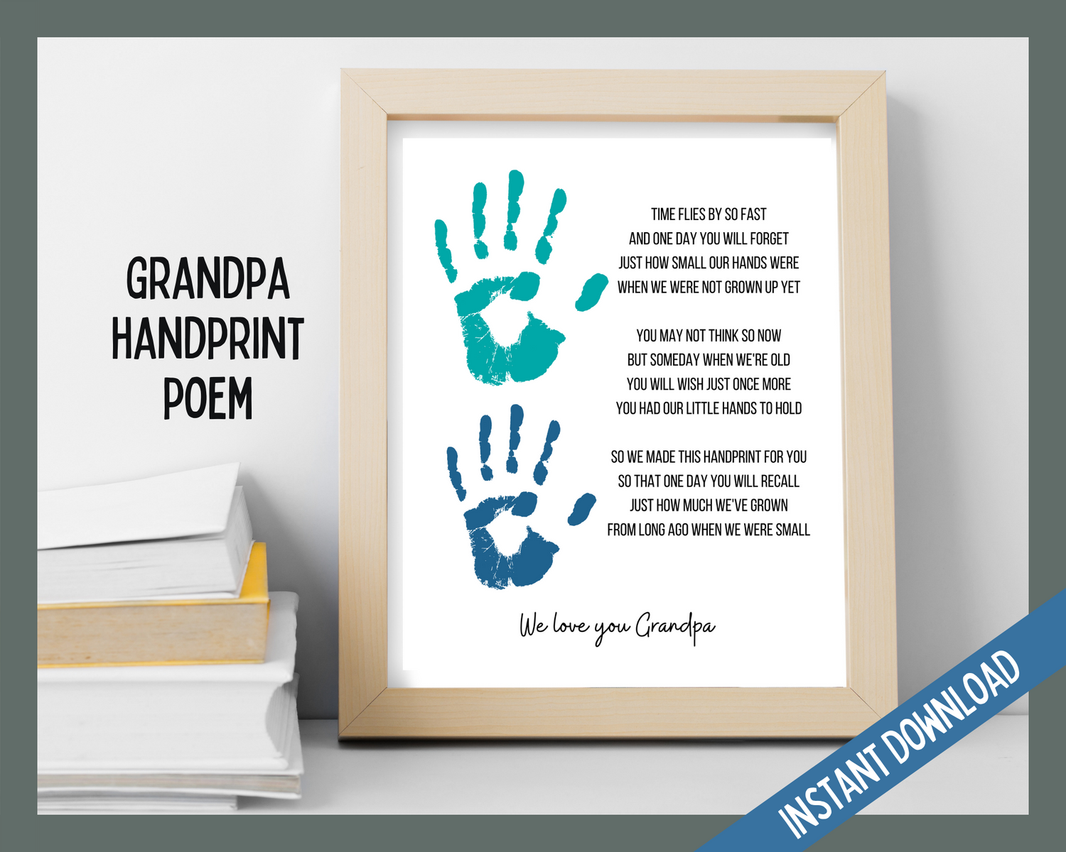 Grandpa Handprint Poem