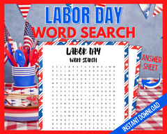Labor Day Word Search
