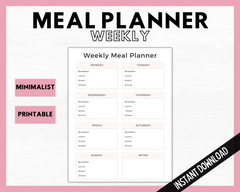 meal planner weekly