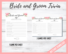 Bride and Groom Trivia