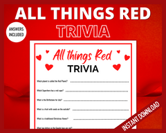 All things Red Trivia