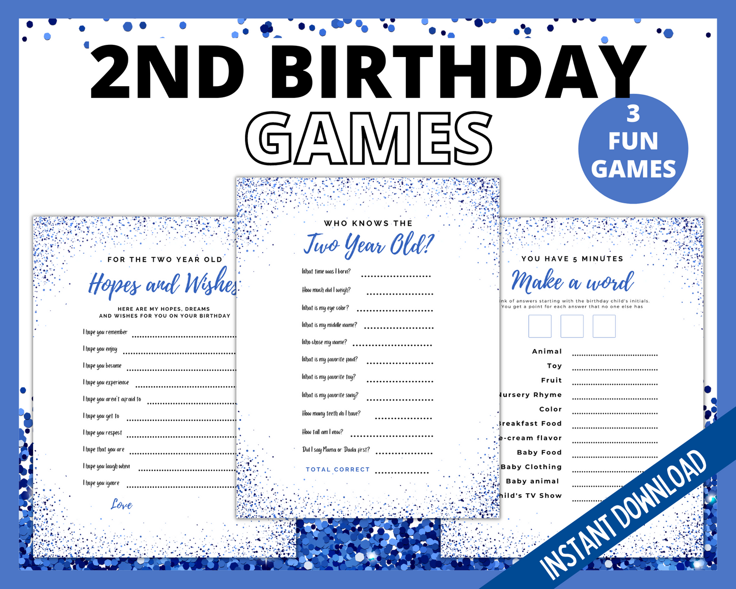 old birthday party games