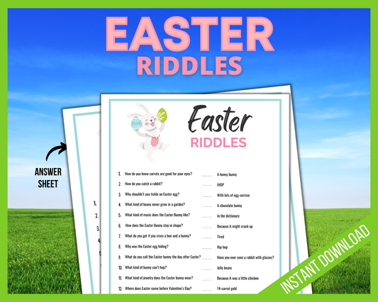 Printable Easter Riddles and Jokes