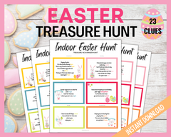 Indoor Easter Printable Scavenger Hunt
