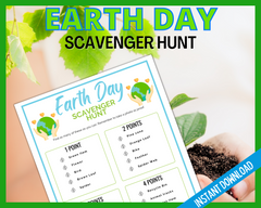 Earth Day Scavenger Hunt Printable