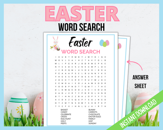 Easter word puzzle