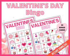 Valentine's Day Bingo Printable