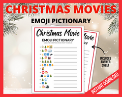 Christmas Emoji Pictionary Bundle