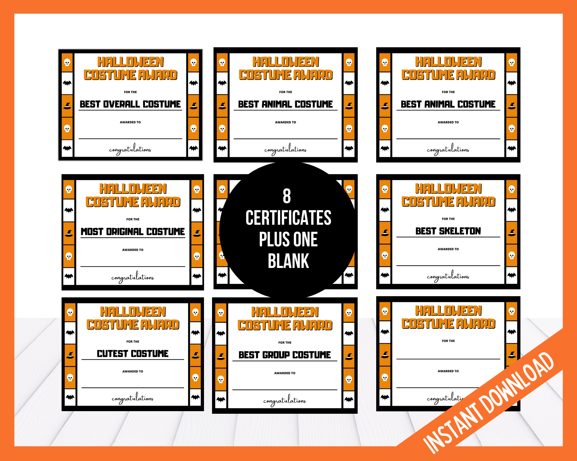 halloween-costume-certificates-littlehaloj for Free Printable Halloween Costume Awards Halloween Costume Certificates | LittleHaloJ for Free Printable Halloween Costume Awards
