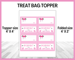 Easter Pop It Gift Tag Pink
