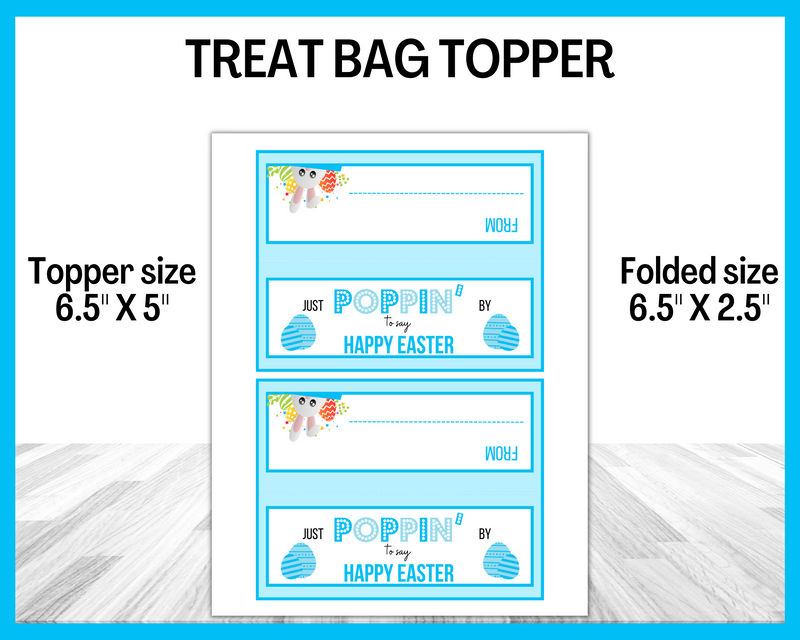 Easter Pop It Gift Tag