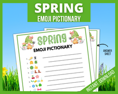 Spring Emoji Pictionary
