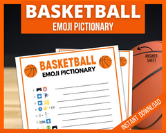 Basketball Emoji Pictionary Game