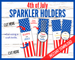 Sparkler holders 4th of July