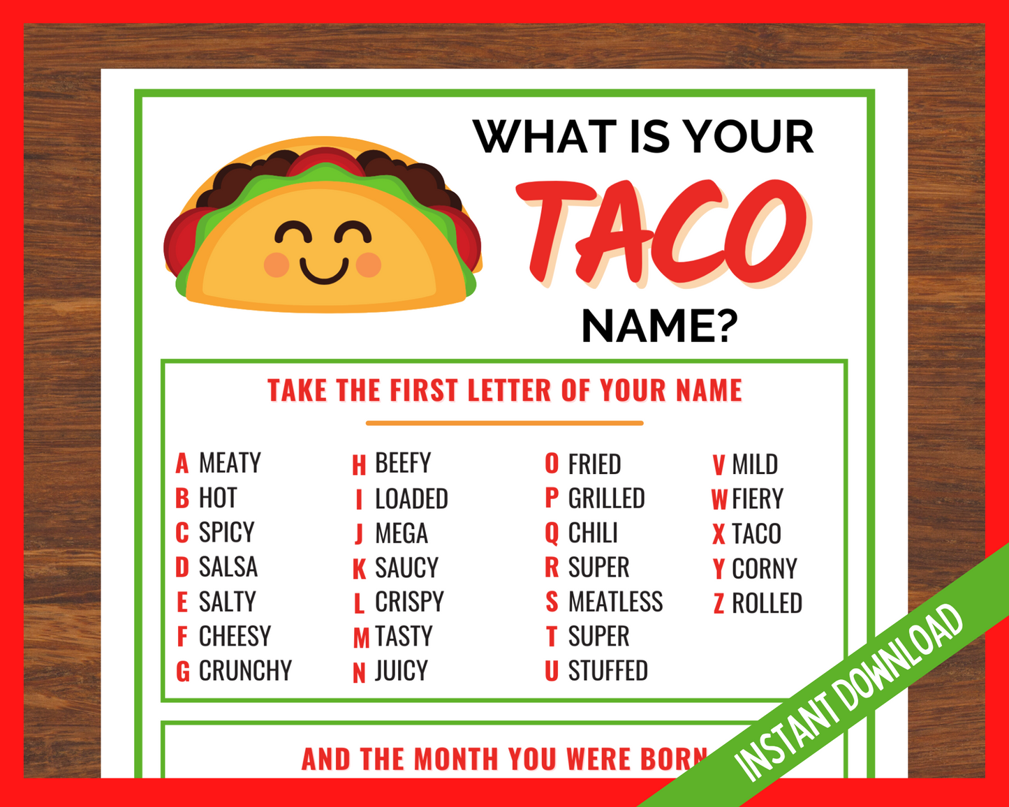 What s Your Taco Name LittleHaloJ what-s-your-taco-name-littlehaloj