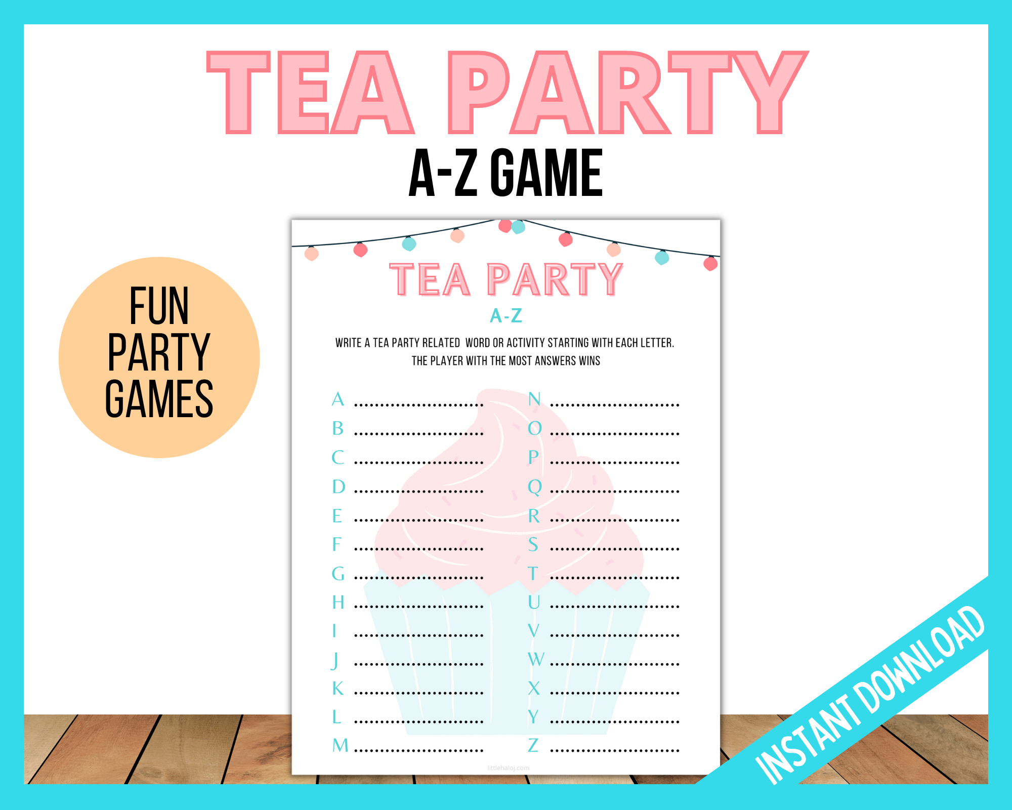 High Tea Games Ideas High Tea Games Ideas