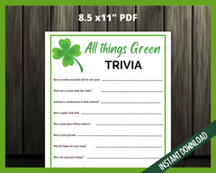 All things green trivia