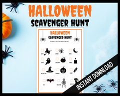 Halloween Scavenger Hunt Games
