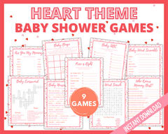 Valentines Day Baby Shower Games
