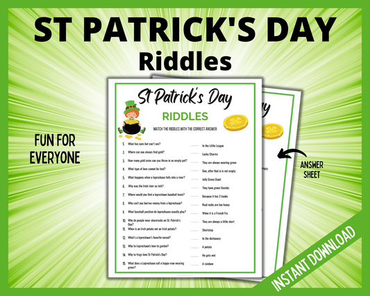 St Patricks Day Riddles and Jokes