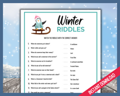 Funny winter jokes and riddles
