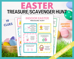 Kids Easter Egg Indoor Scavenger Hunt