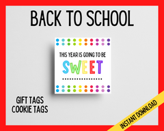 This year is going to be sweet gift tags