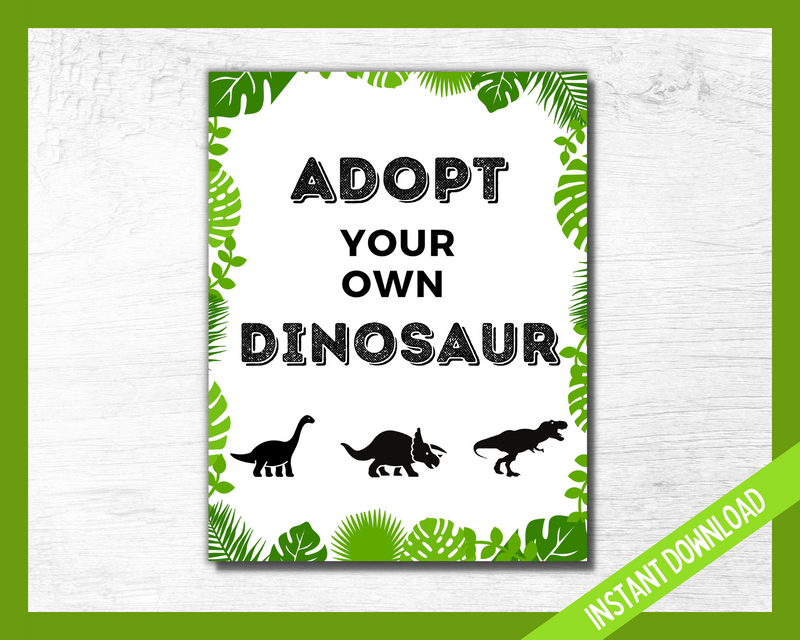 adopt your own dinosaur