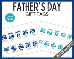 Fathers Day Gift Tags