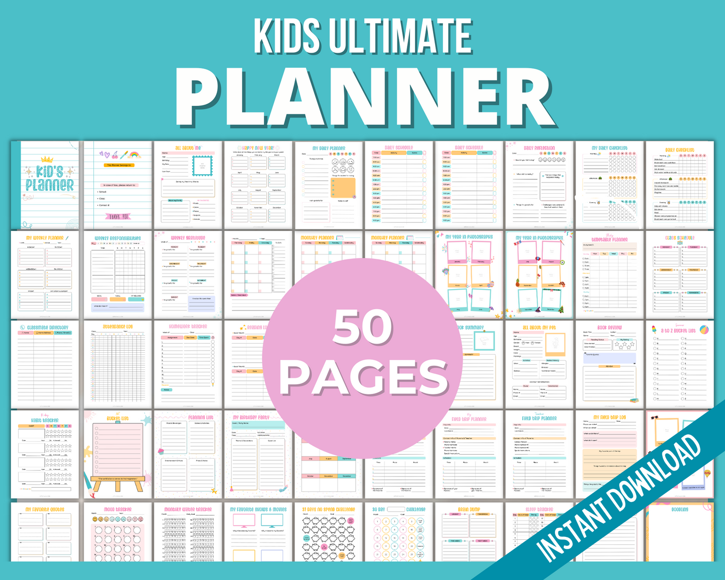 kids ultimate planner