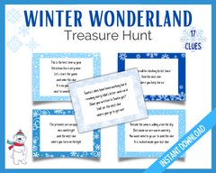 Winter Wonderland Treasure Hunt