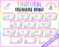 Unicorn Treasure hunt