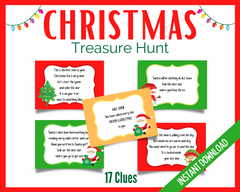 Christmas Treasure Hunt Clues