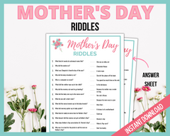 Mothers day riddles