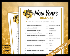 New Year's Riddles | LittleHaloJ