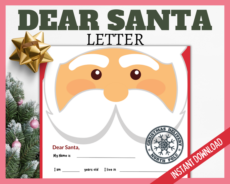 Letter to Santa, Childrens letter to santa