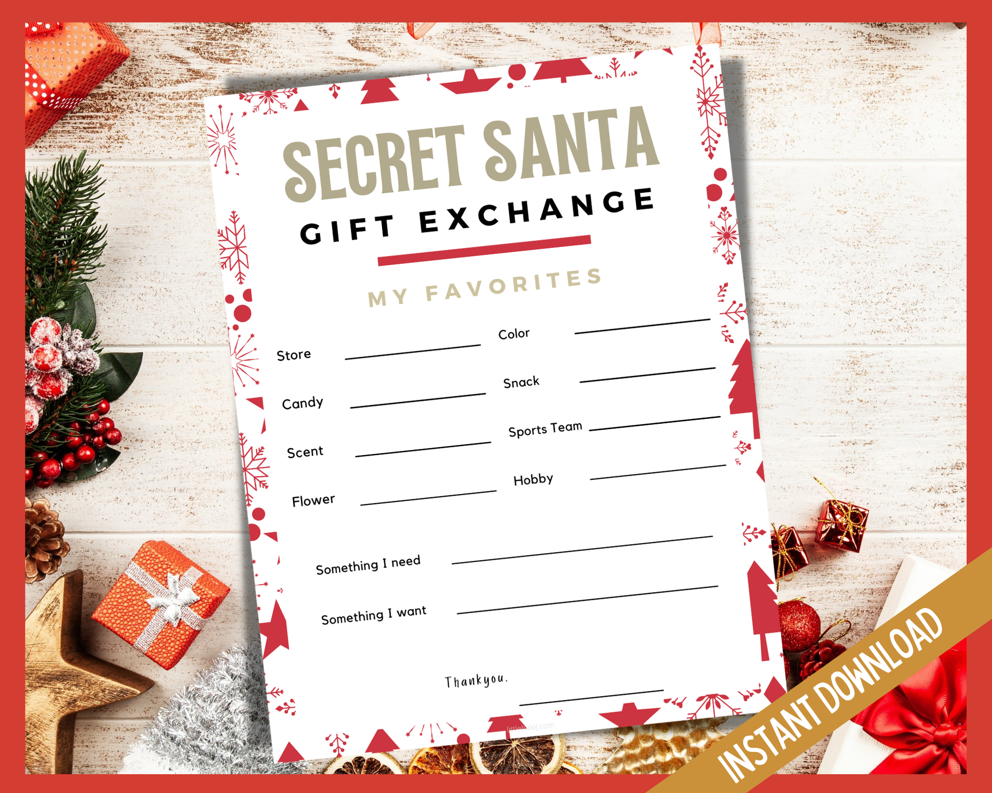 A Broke Girl's Gift Guide: Secret Santa