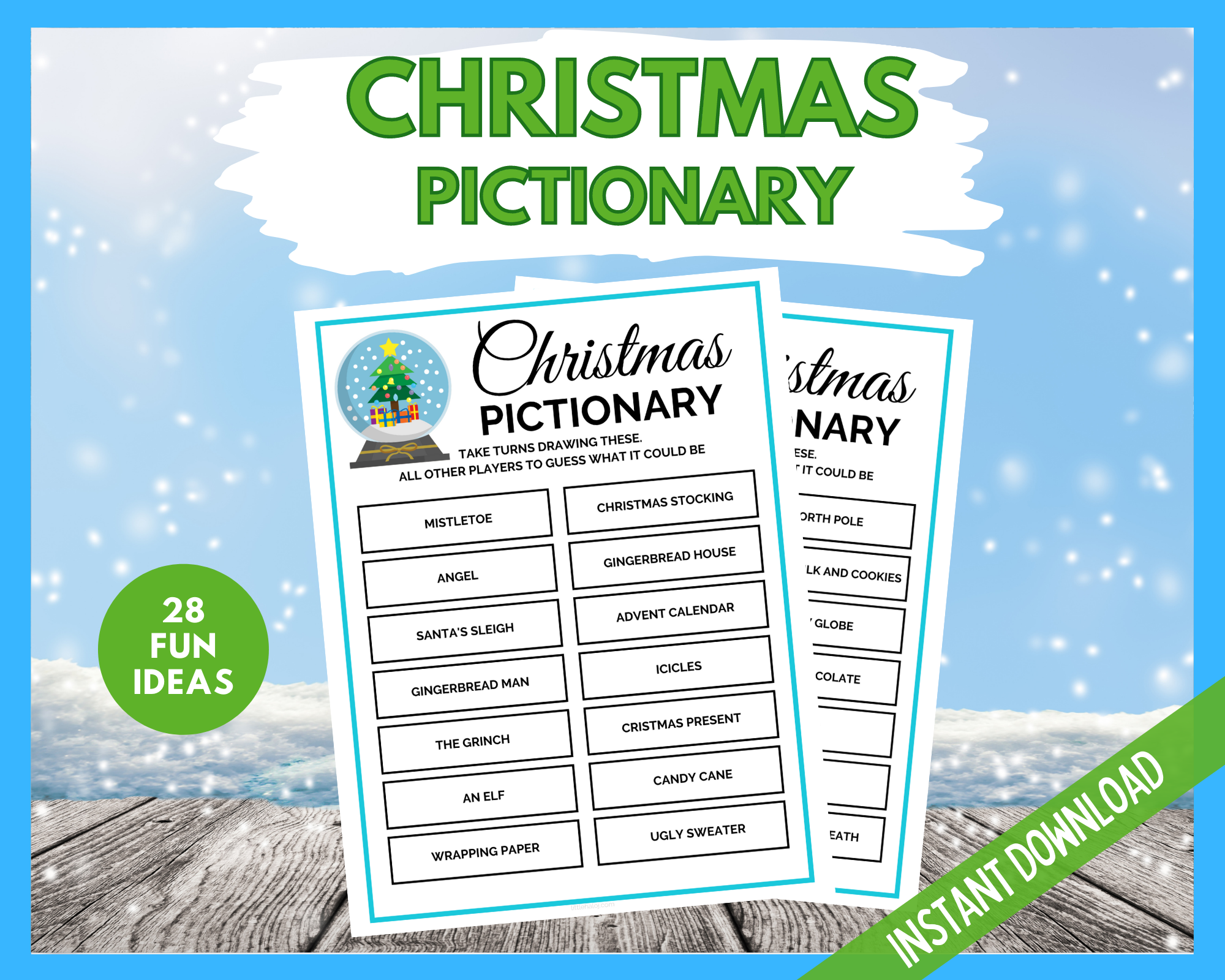 Christmas pictionary deals