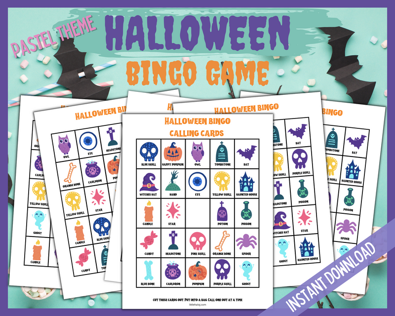 🦇Spooky House Pictionary – 👻Free Printable Game🎃 – But First We Craft