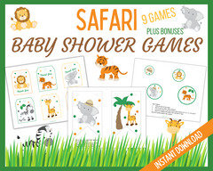 Safari Theme Baby Shower