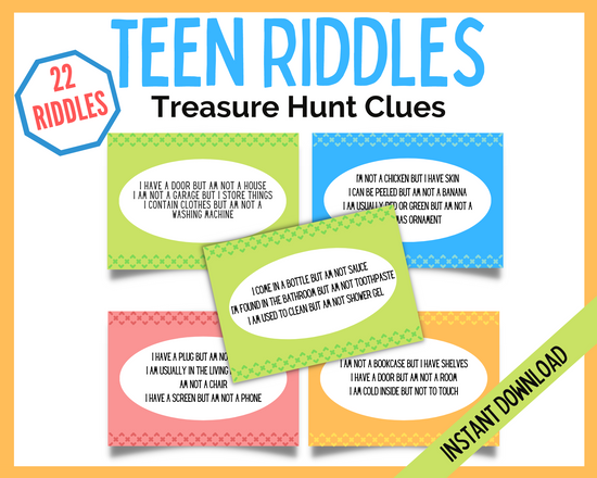 Teen Treasure Hunt Riddles – LittleHaloJ