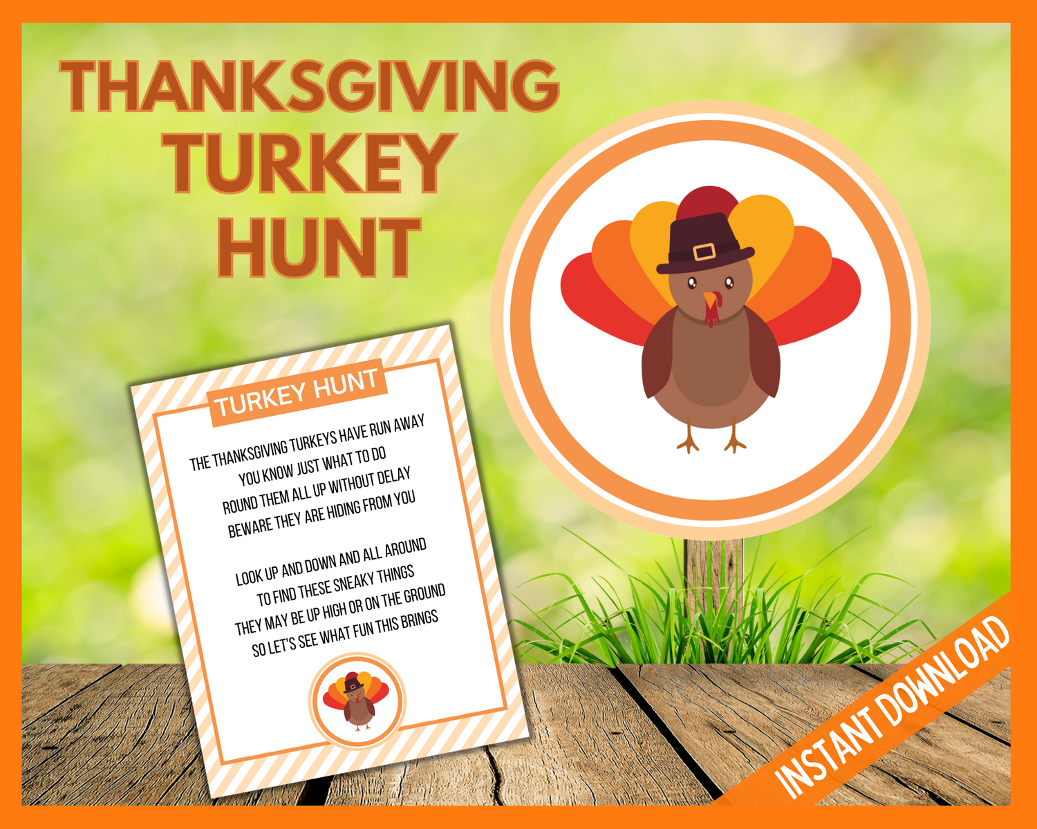 Thanksgiving Turkey Hunt Game