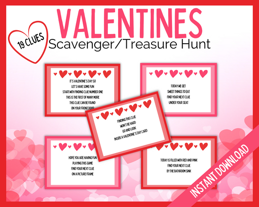 Valentines Treasure Hunt