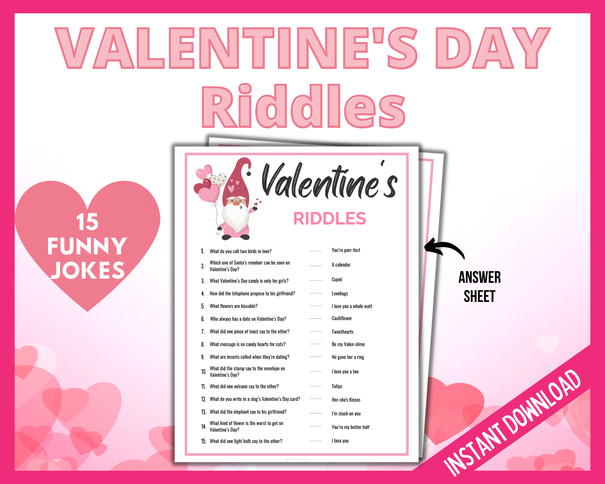 Funny Valentines Day Riddles