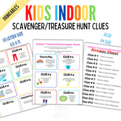 Kids Indoor Treasure Hunt