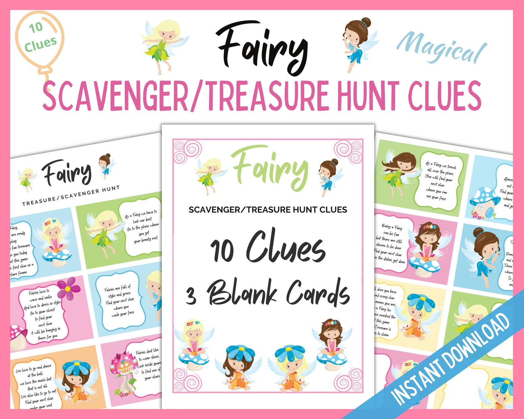 Fairy Treasure Hunt – LittleHaloJ