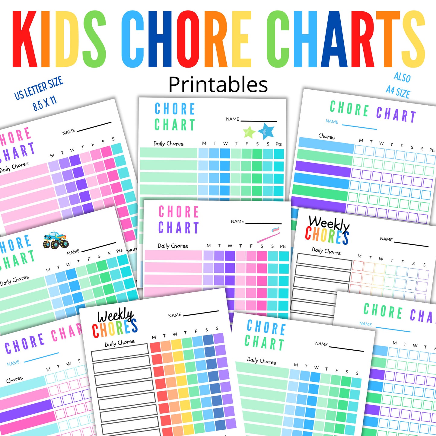 Kids Chore Charts