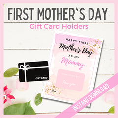 First Mother's Day Gift Card Holder