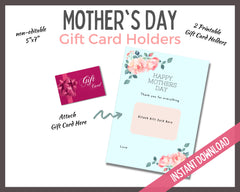 Mothers Day Gift Card Holders